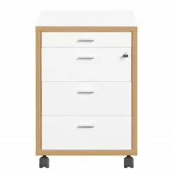 Germania Büroset Svene (3-teilig) - Weiß / Eiche Sonoma Dekor -Buromobel Verkaufe 1000189540 191022 12045700134 DETAILS P000000001000189540