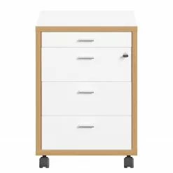 Germania Büroset Svene (2-teilig) - Weiß / Eiche Sonoma Dekor -Buromobel Verkaufe 1000189541 191022 12045800140 DETAILS P000000001000189541