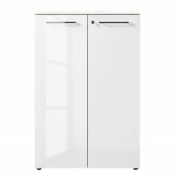 Germania Aktenschrank Monteria I - Glas - Weiß / Eiche Navarra Dekor -Buromobel Verkaufe 1000189544 191022 12050000161 DETAILS P000000001000189544