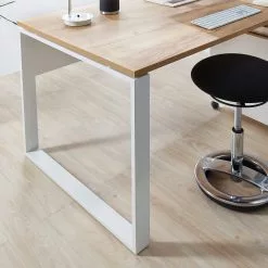 Germania Büroset Lioni III (2-teilig) - Eiche Navarra Dekor / Weiß -Buromobel Verkaufe 1000191061 191016 14452900003 DETAILS P000000001000191061