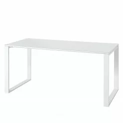 Germania Büroset Monteria I (5-teilig) - Glas - Weiß / Chrom -Buromobel Verkaufe 1000191067 191016 08103000015 DETAILS P000000001000191067