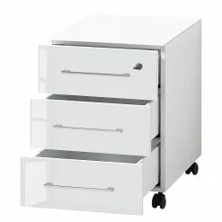 Germania Büroset Monteria I (5-teilig) - Glas - Weiß / Chrom -Buromobel Verkaufe 1000191067 191016 08103100023 DETAILS P000000001000191067