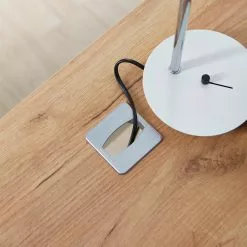 Germania Büroset Lioni II (4-teilig) - Eiche Navarra Dekor / Weiß -Buromobel Verkaufe 1000191071 191016 08103400057 DETAILS P000000001000191071