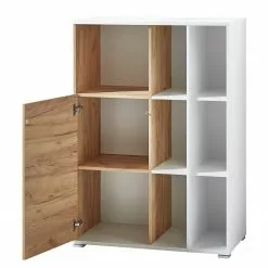 Germania Büroset Lioni II (4-teilig) - Eiche Navarra Dekor / Weiß -Buromobel Verkaufe 1000191071 191016 08103500067 DETAILS P000000001000191071