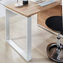 Germania Büroset Lioni I (3-teilig) - Eiche Navarra Dekor / Weiß -Buromobel Verkaufe 1000191082 191016 08103900103 DETAILS P000000001000191082