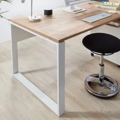 Germania Büroset Lioni V (5-teilig) - Eiche Navarra Dekor / Weiß -Buromobel Verkaufe 1000191085 191016 08104300134 DETAILS P000000001000191085