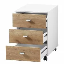 Germania Büroset Lioni V (5-teilig) - Eiche Navarra Dekor / Weiß -Buromobel Verkaufe 1000191085 191016 08104400149 DETAILS P000000001000191085