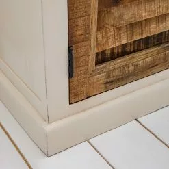 Maison Belfort Sekretär Newhaven - Mango massiv - Weiß / Mango -Buromobel Verkaufe 1000191281 200630 09235300017 MOOD DETAILS P000000001000191281 mood