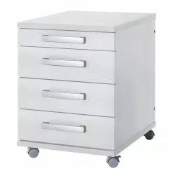 Furnitive Rollcontainer Buzy - Hellgrau