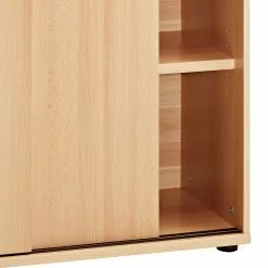 Furnitive Schiebetürenregal Legon I - Buche Dekor -Buromobel Verkaufe 1000191350 191031 16045900136 DETAILS P000000001000191350