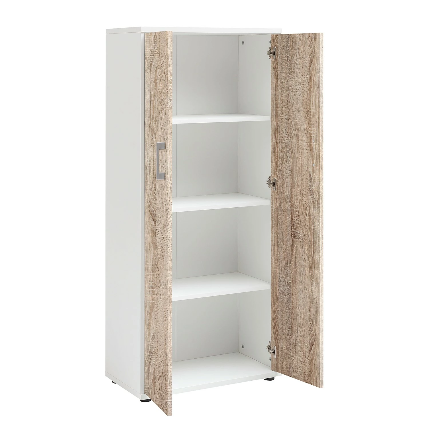 Furnitive Aktenschrank Lezan I - Eiche Sonoma Dekor / Weiß 6 Furnitive Aktenschrank Lezan I - Eiche Sonoma Dekor / Weiß – Bild 4