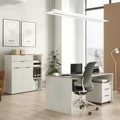 Germania Aktenregal Ancona I - Kaschmir / Nussbaum Dekor -Buromobel Verkaufe 1000197000 191203 06445900062 MOOD DETAILS P000000001000197000 mood