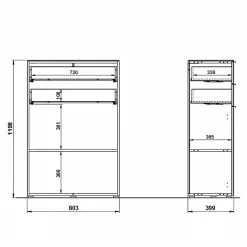 Germania Büroset Ancona (3-teilig) - Metall - Kaschmir / Nussbaum Dekor 27 Germania Büroset Ancona (3-teilig) - Metall - Kaschmir / Nussbaum Dekor -Buromobel Verkaufe 1000197013 200317 12580400003 SKETCH DETAILS P000000001000197013 sketch
