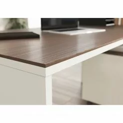 Germania Büroset Ancona II (2-teilig) - Metall - Kaschmir / Nussbaum Dekor -Buromobel Verkaufe 1000197014 191203 06450100136 DETAILS P000000001000197014