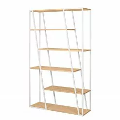 Temahome Regal Albi - Eiche / Weiß -Buromobel Verkaufe 1000198876 191209 09464200164 DETAILS P000000001000198876