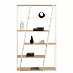 Temahome Regal Albi - Eiche / Weiß -Buromobel Verkaufe 1000198876 191209 09464200165 DETAILS P000000001000198876