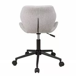 Duo Collection Bürodrehstuhl Marie II - Webstoff / Stahl - Hellgrau / Schwarz -Buromobel Verkaufe 1000198946 200127 16101900033 DETAILS P000000001000198946