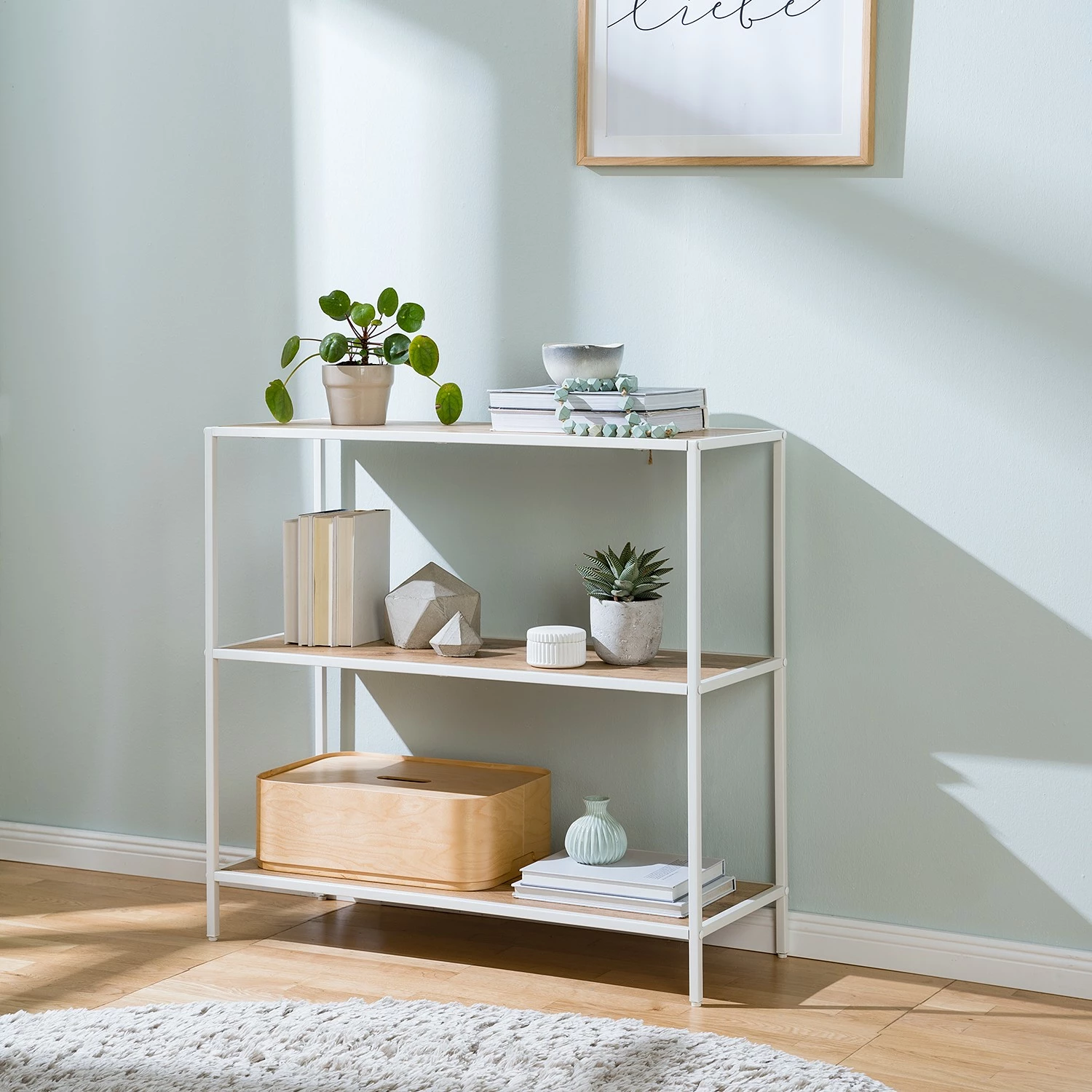 Fredriks Regal Meon I - Eiche Dekor 4 Fredriks Regal Meon I - Eiche Dekor – Bild 2