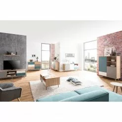 Norrwood Sideboard Bibury II - Mehrfarbig / Eiche Sonoma Dekor -Buromobel Verkaufe 1000202461 200124 09542900163 MOOD DETAILS P000000001000202461 mood