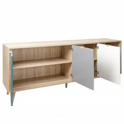 Norrwood Sideboard Bibury II - Mehrfarbig / Eiche Sonoma Dekor -Buromobel Verkaufe 1000202461 200124 09542900166 DETAILS P000000001000202461