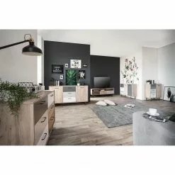 Norrwood Sideboard Brookton - Mehrfarbig / Eiche Dekor -Buromobel Verkaufe 1000202465 200124 09543900220 MOOD DETAILS P000000001000202465 mood