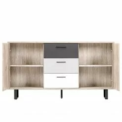 Norrwood Sideboard Brookton - Mehrfarbig / Eiche Dekor -Buromobel Verkaufe 1000202465 200124 09544000225 DETAILS P000000001000202465