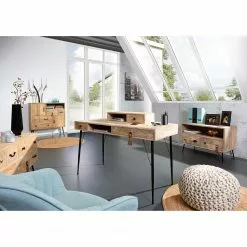 Ars manufacti Schreibtisch Luka - Mango massiv / Metall - Mango / Schwarz 10 Ars manufacti Schreibtisch Luka - Mango massiv / Metall - Mango / Schwarz -Buromobel Verkaufe 1000205499 220316 020 MOOD DETAILS P000000001000205499 mood