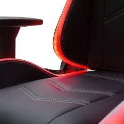 Furnitive LED Gaming Chair MC Racing - Kunstleder / Kunststoff - Schwarz / Weiß -Buromobel Verkaufe 1000205591 200310 11152900088 DETAILS P000000001000205591