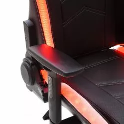 Furnitive LED Gaming Chair MC Racing - Kunstleder / Kunststoff - Schwarz / Weiß -Buromobel Verkaufe 1000205591 200310 11153000092 DETAILS P000000001000205591