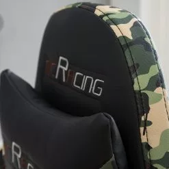 Furnitive Gaming Chair mcRacing N51 - Kunstleder / Kunststoff - Schwarz / Camouflage -Buromobel Verkaufe 1000207826 201008 06404200062 DETAILS P000000001000207826