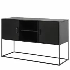Loftscape Sideboard Stewton - Metall - Schwarz