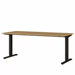 Germania Schreibtisch GW-Agenda II - (elektrisch höhenverstellbar) - Eiche Grandson Dekor - Breite: 180 cm