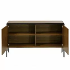 Red Living Sideboard Juuka - Echtholzfurnier - Walnuss / Schwarz 18 Red Living Sideboard Juuka - Echtholzfurnier - Walnuss / Schwarz -Buromobel Verkaufe 1000210884 200429 17362400063 DETAILS P000000001000210884