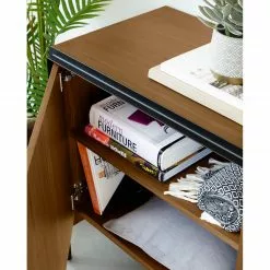 Red Living Sideboard Juuka - Echtholzfurnier - Walnuss / Schwarz 23 Red Living Sideboard Juuka - Echtholzfurnier - Walnuss / Schwarz -Buromobel Verkaufe 1000210884 200824 12200900020 DETAILS P000000001000210884