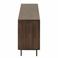 Red Living Sideboard Kluuvi - Echtholzfurnier - Walnuss / Schwarz -Buromobel Verkaufe 1000210885 200429 17363300074 DETAILS P000000001000210885