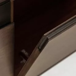 Red Living Sideboard Kluuvi - Echtholzfurnier - Walnuss / Schwarz -Buromobel Verkaufe 1000210885 200429 17363600077 DETAILS P000000001000210885