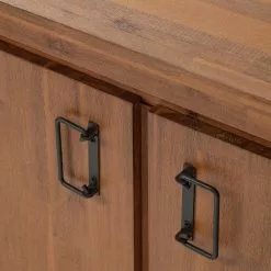 Ars manufacti Sideboard Manchester VI - Akazie massiv / Metall - Akazie / Anthrazit -Buromobel Verkaufe 1000210964 201027 09484600032 DETAILS P000000001000210964