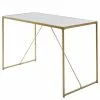 Jahnke Schreibtisch Glam Desk - Stahl - Marmor Weiß Dekor / Gold -Buromobel Verkaufe 1000210992 200417 14130800022 IMAGE P000000001000210992