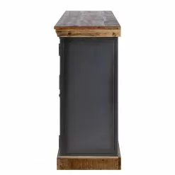 Ars manufacti Sideboard Hunter II - Mango massiv / Metall - Mango / Blaugrau -Buromobel Verkaufe 1000211063 210127 06295800016 DETAILS P000000001000211063