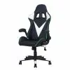 Furnitive Gaming Chair Craig LED - Kunstleder - Schwarz / Weiß 2 Furnitive Gaming Chair Craig LED - Kunstleder - Schwarz / Weiß -Buromobel Verkaufe 1000211342 200511 14231700022 IMAGE P000000001000211342