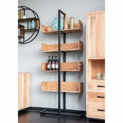 Red Living Regal Toome II - Akazie massiv / Metall - Akazie / Schwarz -Buromobel Verkaufe 1000211445 200504 13494000161 MOOD DETAILS P000000001000211445 mood