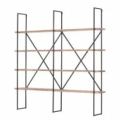 Red Living Regal Toome I - Akazie massiv / Metall - Akazie / Schwarz