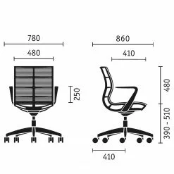 Sedus Bürostuhl se:joy I - Hellgrau -Buromobel Verkaufe 1000212395 200507 14154200062 SKETCH DETAILS P000000001000212395 sketch