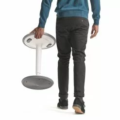 Sedus Stehhocker se:fit - Weiß / Grau -Buromobel Verkaufe 1000212447 200507 14155900313 DETAILS P000000001000212447