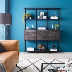 Fredriks Regal Meon III - Eiche Grau Dekor - Breite: 150 cm -Buromobel Verkaufe 1000213232 210104 13264800001 MOOD DETAILS P000000001000213232 mood