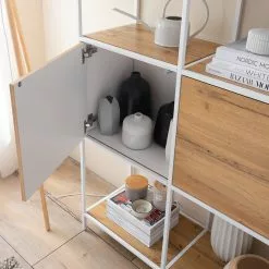 Fredriks Regal Meon III - Eiche Dekor - Breite: 101 cm -Buromobel Verkaufe 1000213233 201124 10312000021 DETAILS P000000001000213233