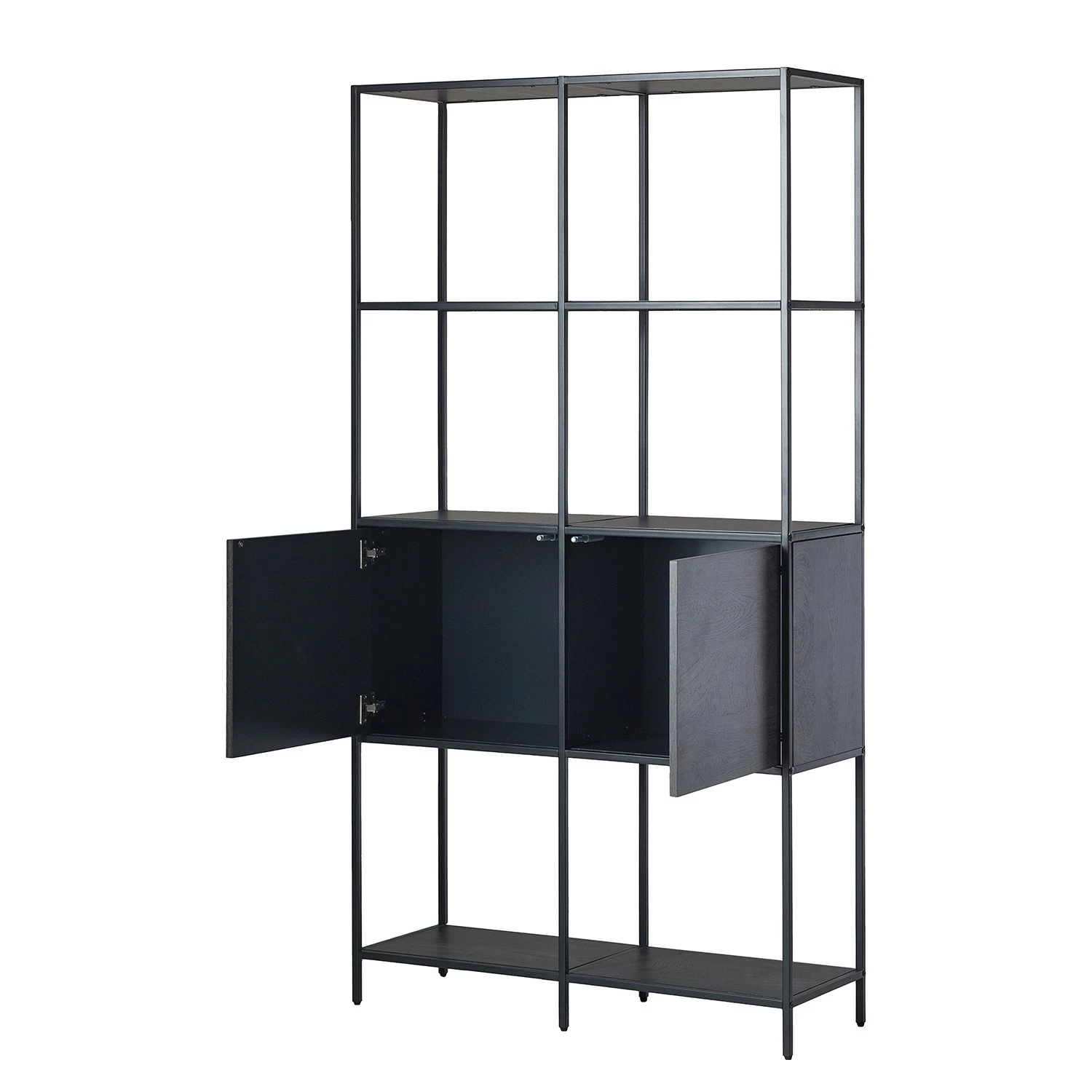 Fredriks Regal Meon III - Eiche Grau Dekor - Breite: 101 cm 5 Fredriks Regal Meon III - Eiche Grau Dekor - Breite: 101 cm – Bild 3