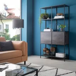 Fredriks Regal Meon III - Eiche Grau Dekor - Breite: 101 cm 19 Fredriks Regal Meon III - Eiche Grau Dekor - Breite: 101 cm -Buromobel Verkaufe 1000213234 201124 10314000031 MOOD DETAILS P000000001000213234 mood