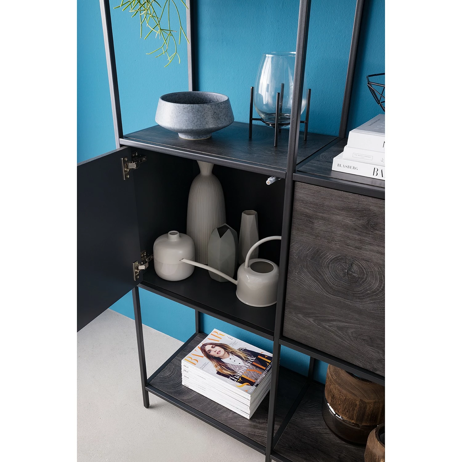 Fredriks Regal Meon III - Eiche Grau Dekor - Breite: 101 cm 14 Fredriks Regal Meon III - Eiche Grau Dekor - Breite: 101 cm – Bild 12