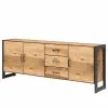 Naturoo Sideboard Ironwood II - Echtholzfurnier / Metall - Alteiche / Grau -Buromobel Verkaufe 1000213239 220209 144159000010 IMAGE P000000001000213239